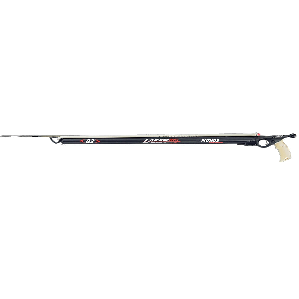 Pathos Laser Evo aluminium speargun side view