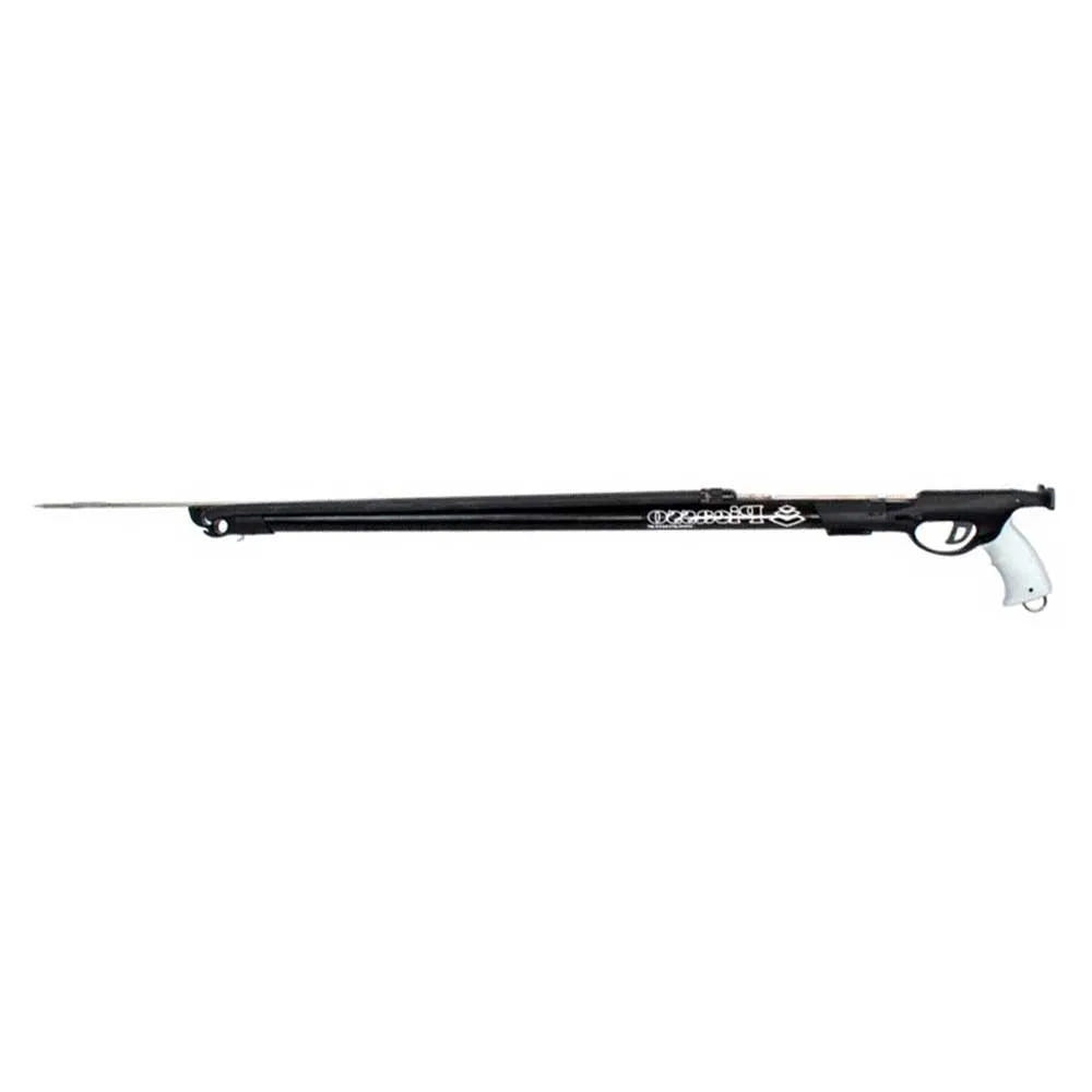 Picasso Cobra Rail speargun in black — complete side view