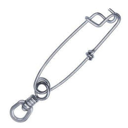PS Dive 125mm stainless steel tuna clip with swivel