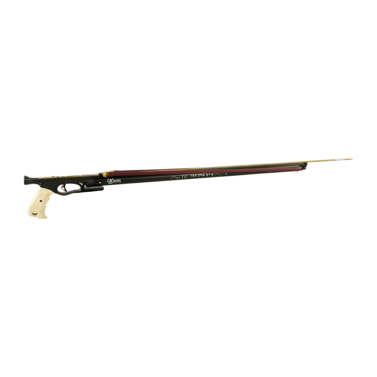 Sigalsub Nemesis One Black aluminium speargun – full product view