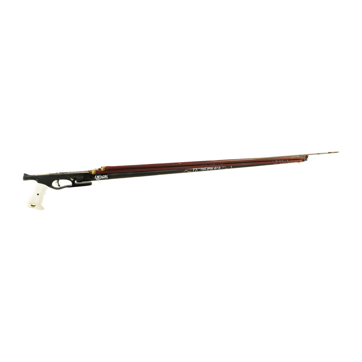 Sigalsub Nemesis Pro Black aluminium speargun – full product view