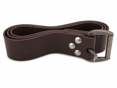PS DIVE MARSEILLAISE BELT PURE SILICONE BROWN