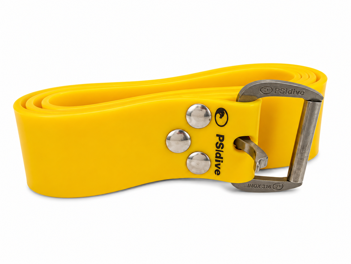 PS DIVE MARSEILLAISE BELT PURE SILICONE YELLOW