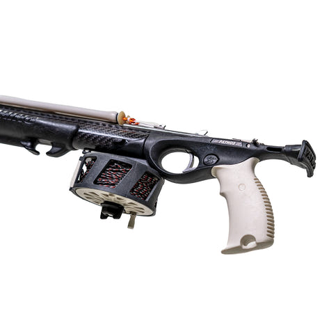 Pathos Laser Evo Carbon Roller speargun detail view 2