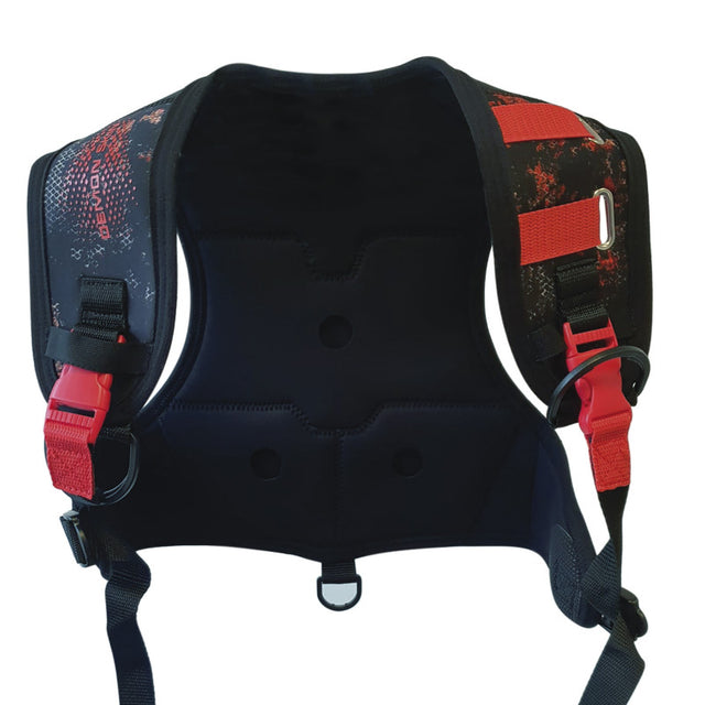 Epsealon Easyfit Demonskin premium spearfishing harness front view