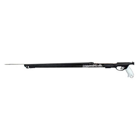 Picasso Cobra Rail speargun in black — complete side view