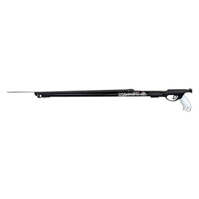 Picasso Cobra Rail speargun in black — complete side view