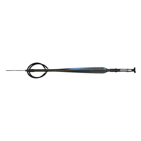 Picasso Hydro T700 Carbon Rail speargun — Open muzzle and circular bands