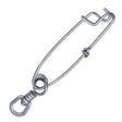 PS Dive 100mm stainless steel tuna clip with swivel