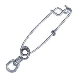 PS Dive 100mm stainless steel tuna clip with swivel