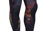 SIGALSUB Hydra 5mm pants Supratex knee and shin reinforcement detail