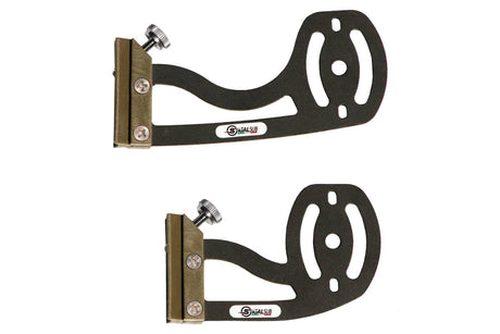 SIGALSUB aluminium GoPro speargun camera mounts in 40 mm and 80 mm