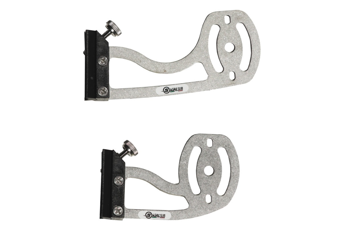 SIGALSUB Inox GoPro speargun camera mounts in 40 mm and 80 mm